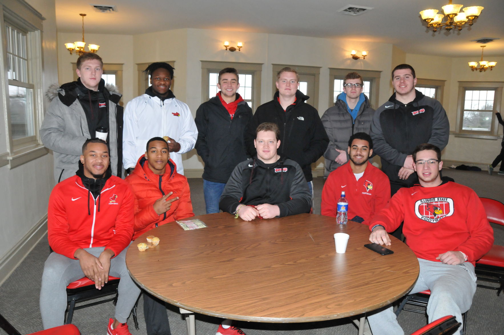 ISU Student Athlete volunteers